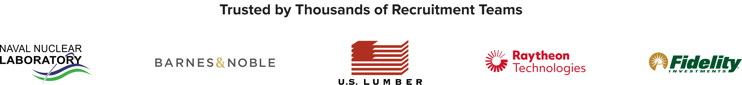 Trusted by Thousands of Recruitment Teams